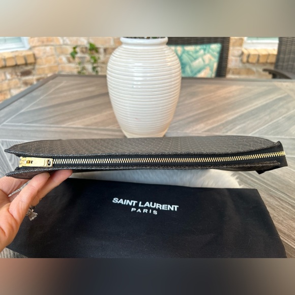 Saint Laurent Monogram Toiletry Bag - Picture 5 of 16